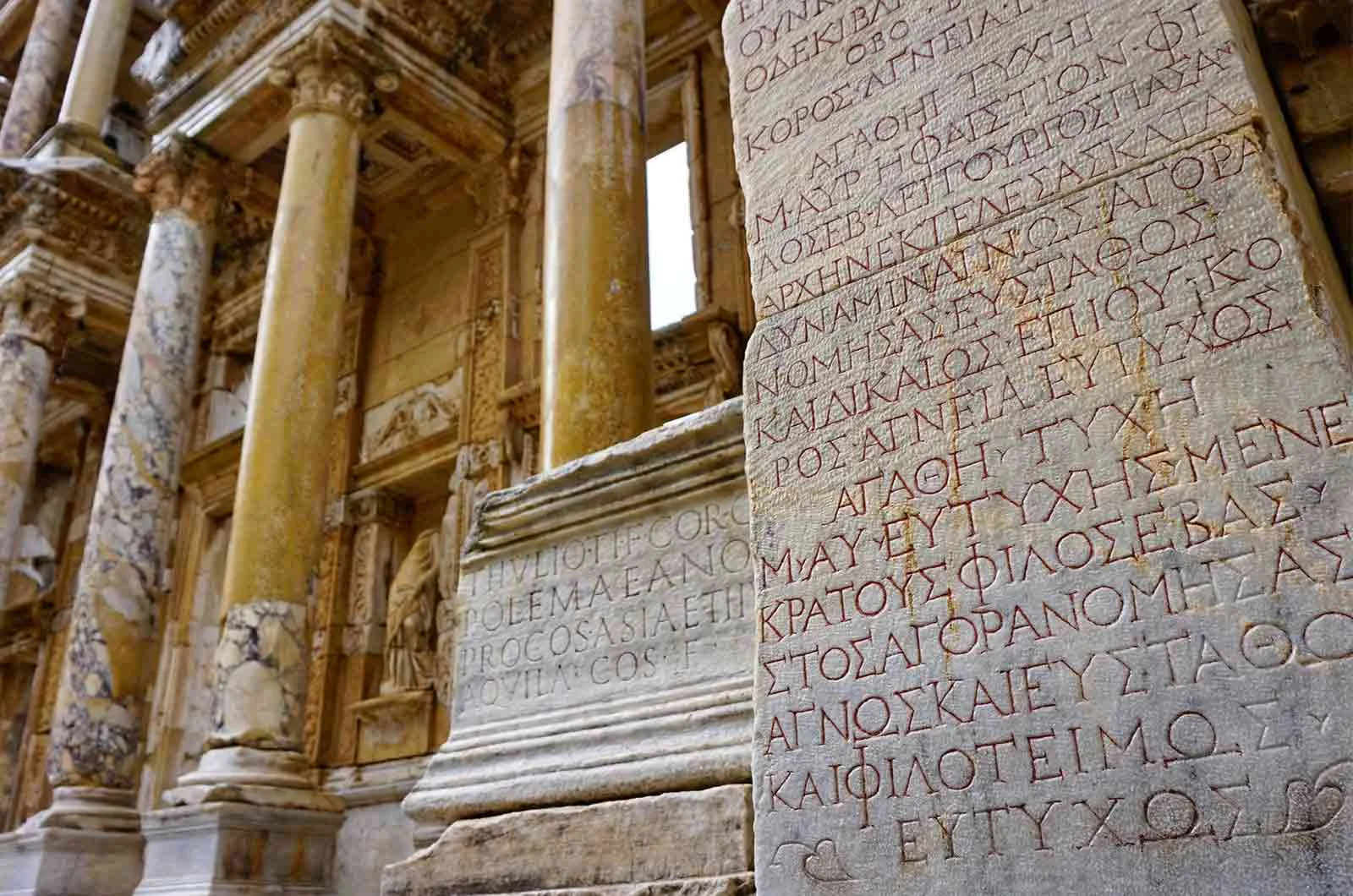 A view of Ephesus in Greece.