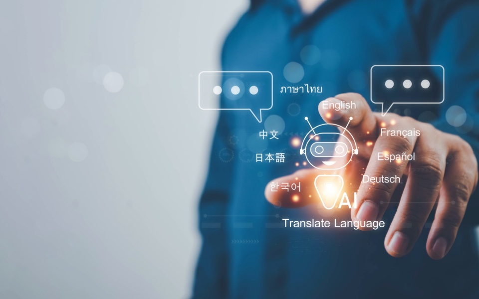 Automatic machine translation is made possible by artificial intelligence technologies. AI applications and intelligent systems enable global language translation and international communications.