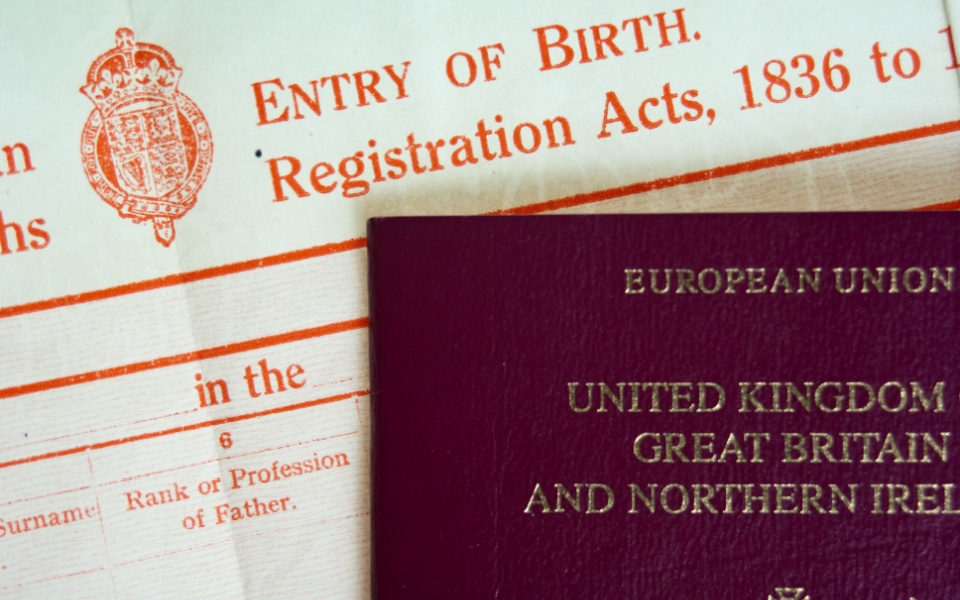 UK birth certificate and passport certified translation service. 
