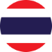 Flag of Thailand. 