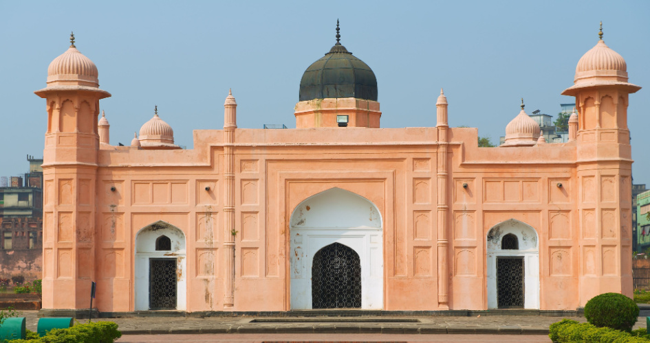 Bipipari's Mausoleum in Lalbagh fort in Dhaka, Bangladesh. Concept of Bengali translation services by professional Bengali translators.