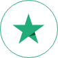 The green star of Trustpilot. 