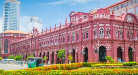 An old Cargills building in Colombo.