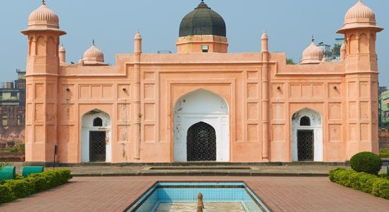 Bipipari's Mausoleum in Lalbagh fort in Dhaka, Bangladesh. Concept of Bengali translation services by professional Bengali translators.