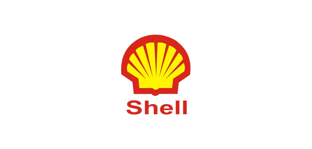 The yellow Shell logo with a red border and 