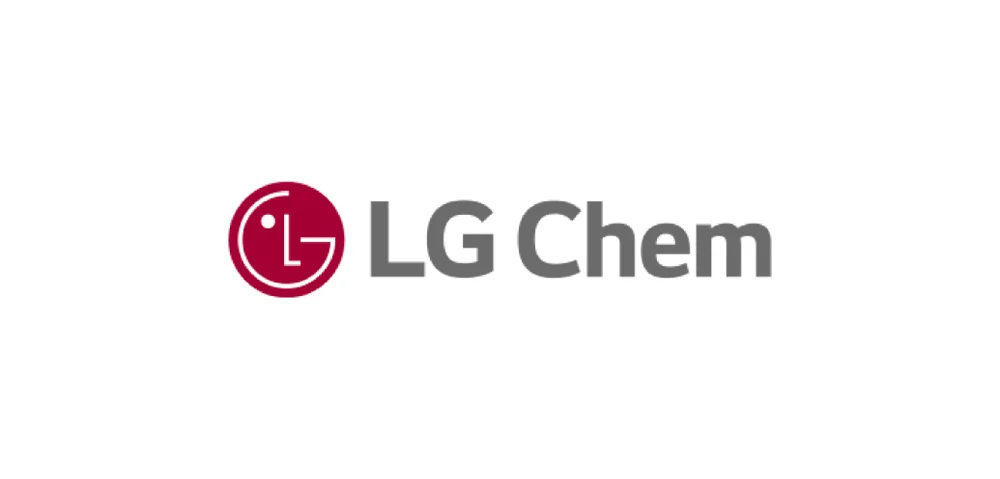 The red LG logo with 